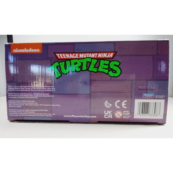 NIB 2022 Teenage Mutant Ninja Turtles Michelangelo 1989 Reissue Giant Figure 12" - Picture 7 of 7